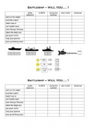 WILL and RESOLUTIONS Battleship 