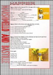 English Worksheet: Happier - Marshmello and Bastille