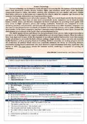 English Worksheet: MOCK EXAM FOR B1 LEVEL