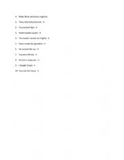 English Worksheet: Past Simple exercises