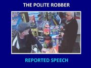 English Worksheet: The Polite Robber