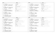 English Worksheet: ADVERBS OF FREQUENCY
