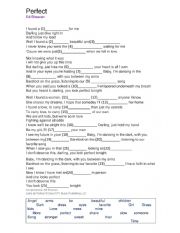 English Worksheet: MY HEART WILL GO ON - LISTENNING ACTIVITY