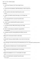 English Worksheet: if clause