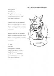 English Worksheet: Anastasia song
