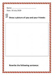 English Worksheet: Worksheet- seasons
