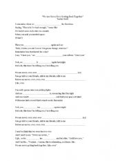 English Worksheet: Phrasal verb_Fill in the blank