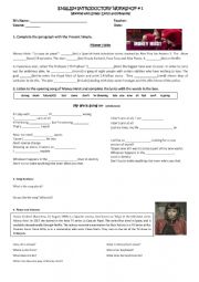 English Worksheet: Money Heist