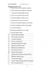 English Worksheet: present simple