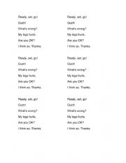English Worksheet: ORDER THE CONVERSATION