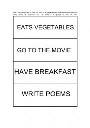 English Worksheet: Adverbs of frequency part 1