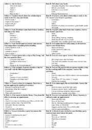English Worksheet: Role play - various topics