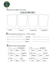 Present simple - demonstratives