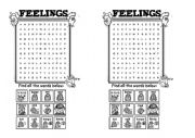 English Worksheet: Feelings crossword