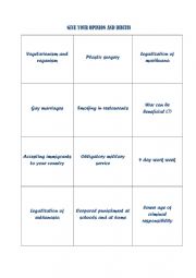 discussion topics