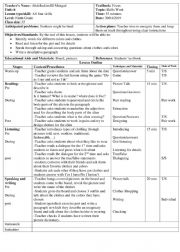 common core lesson plan