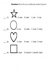 English Worksheet: Exam first grade elementary