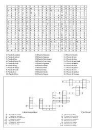 English Worksheet: Plural of Nouns