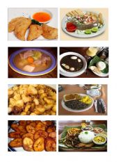 COSTA RICAN FOOD-MEMORY GAME