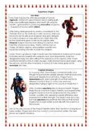 Superhero Origins and Superpowers