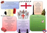 English Worksheet: Mind Map of London