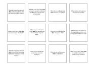 English Worksheet: Taboo game relative clauses who/ that