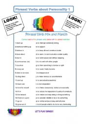 Phrasal Verbs About Personality: Part 1