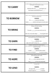 Confunsing verbs 