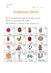 English Worksheet: How to Buy things?