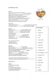 English Worksheet: Have it All by Jason Mraz 