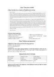 English Worksheet: Technology Vocabulary - Video and activities