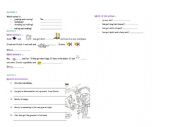 English Worksheet: Madagascar part 1