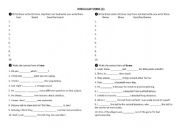 IRREGULAR VERBS 1