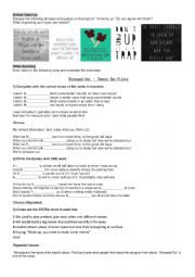 English Worksheet: Song - Stressed Out (21 Pilots)