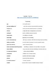 English Worksheet: Seinfeld - The Fire