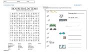 DEMONSTRATIVE PRONOUNS AND HOUSELHOLD ITEMS