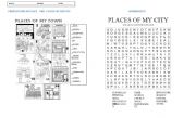 PLACES OF THE CITY AND PREPOSITIONS OF PLACE