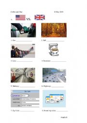 British English v.s American English + Holidays 