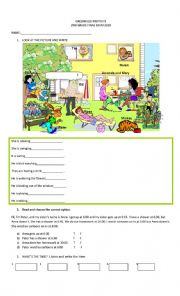 English Worksheet: 2nd grade exam