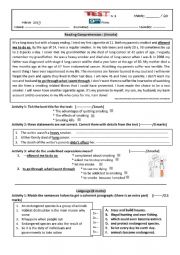 9th form, test3 