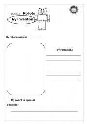 English Worksheet: robots