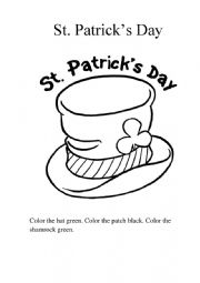 English Worksheet: St. Patricks Day 