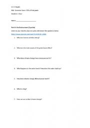 English Worksheet: English language exam with multiple choice