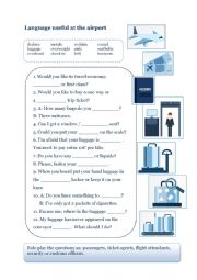 English Worksheet: Airport vocabulary