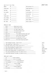 English Worksheet: big english 2 unit 5-6 1/3