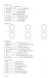 English Worksheet: big english 2 unit 5-6 2/3