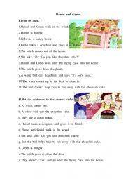 English Worksheet: Fairytale 