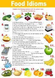 Food Idioms