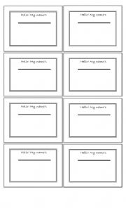 English Worksheet: introduce yourself