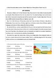 English Worksheet: KET/PET  Preparation Worksheet- Mixed Exercises